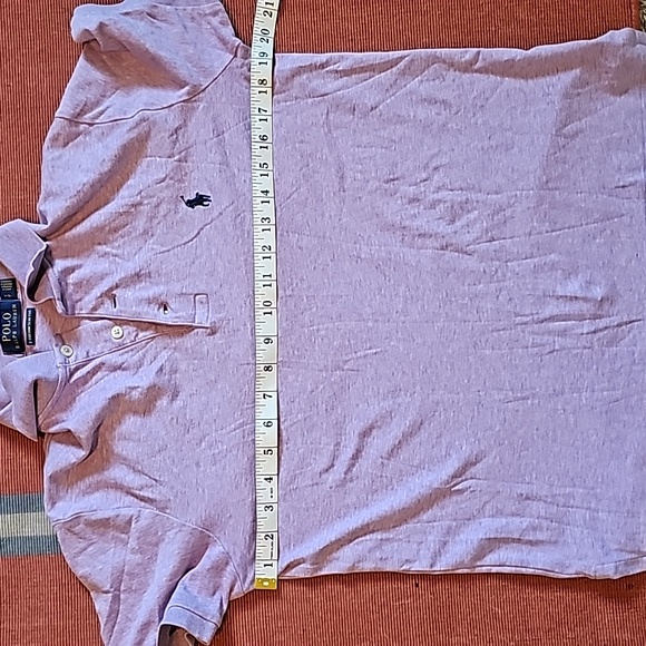 STUNNING RALPH LAUREN POLO ENGLISH LAVENDAR CUSTOM SLIM FIT POLO SHIRT - Picture 3 of 7